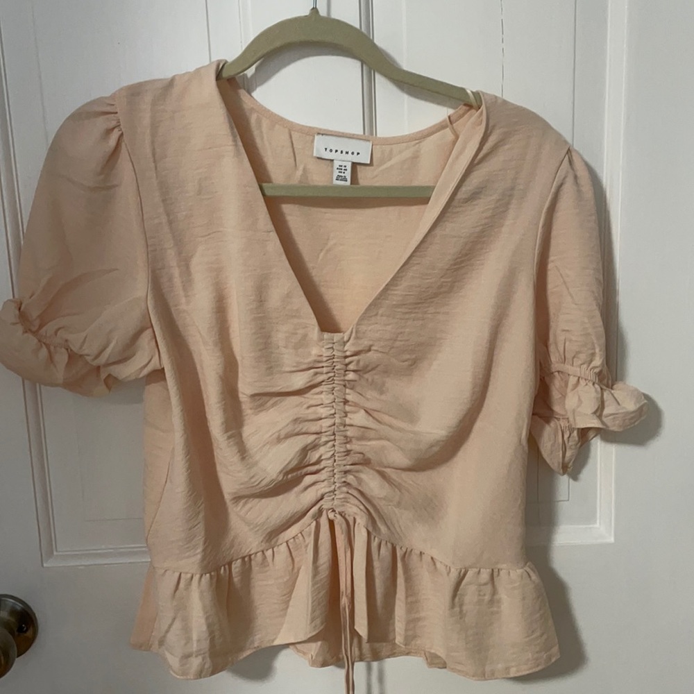 Baby pink blouse
